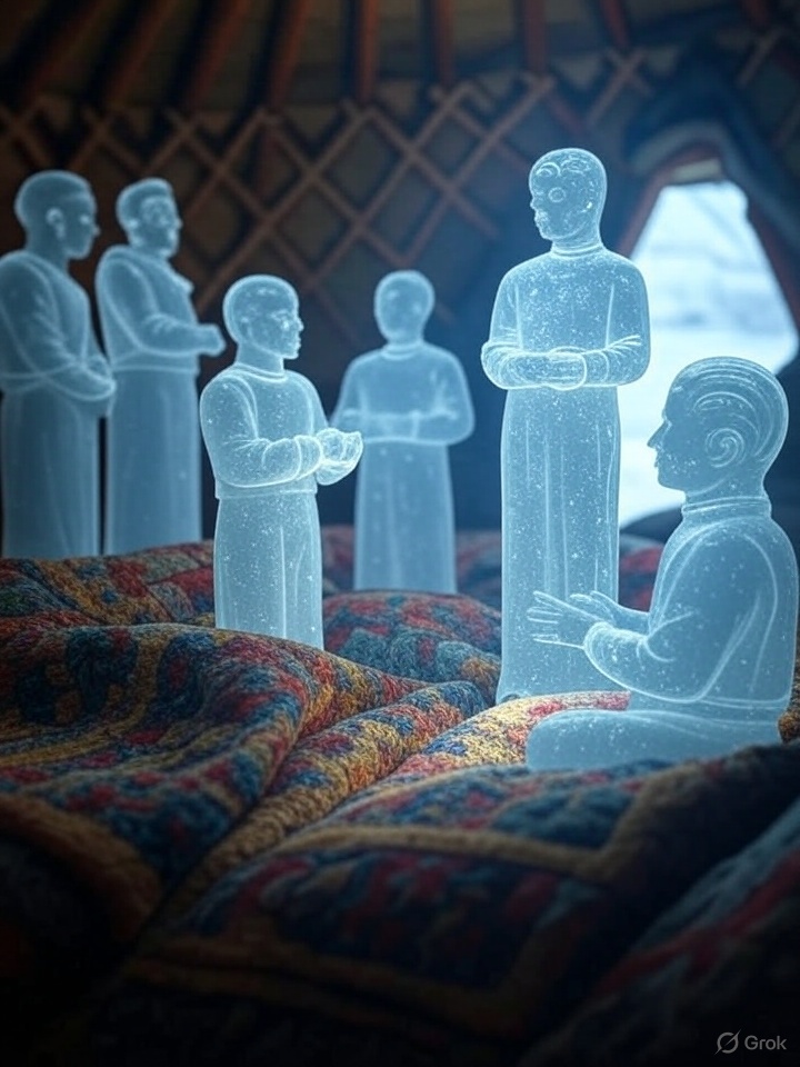 Казахская мифология: Духи, боги и демоны