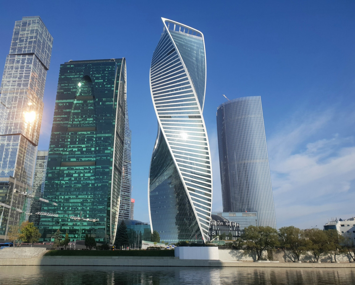 «Москва-Сити», Мәскеу, Ресей / Фото: Pinterest