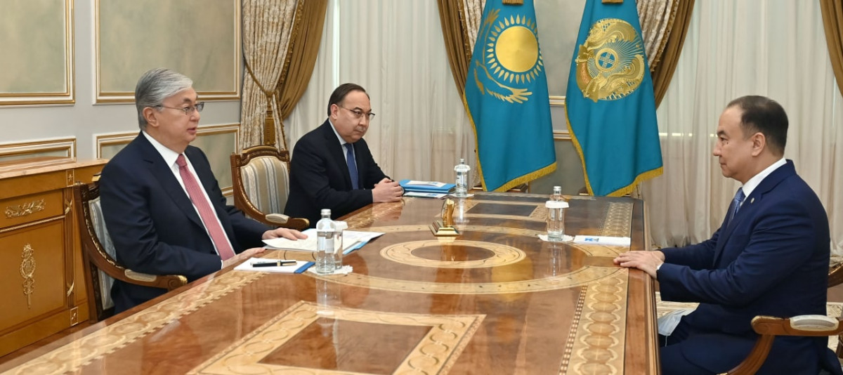 Президент принял вновь назначенного посла Казахстана в Грузии