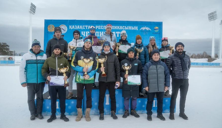 В Щучинске завершился первый этап Кубка Казахстана по биатлону