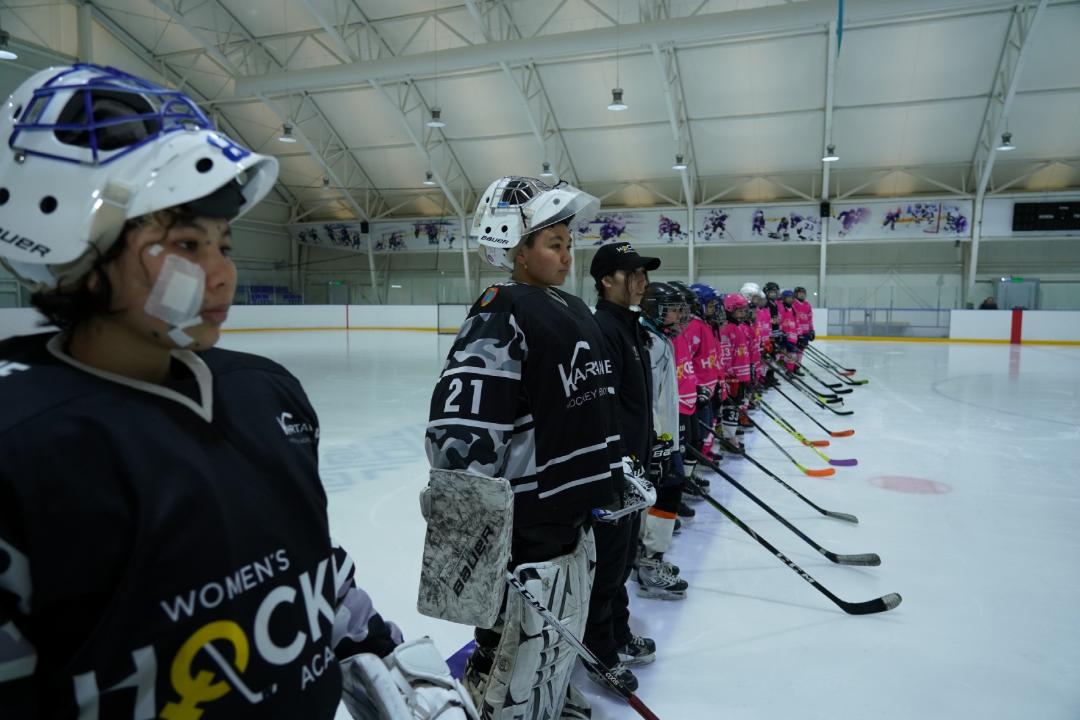 Hockey tournament among women's teams held in Astana