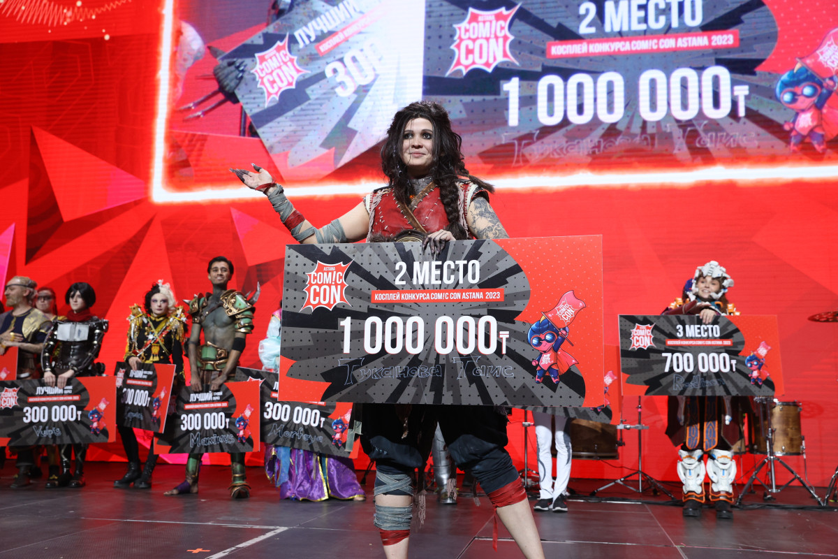 Best cosplay at international Comic Con Astana received 3.5 million tenge