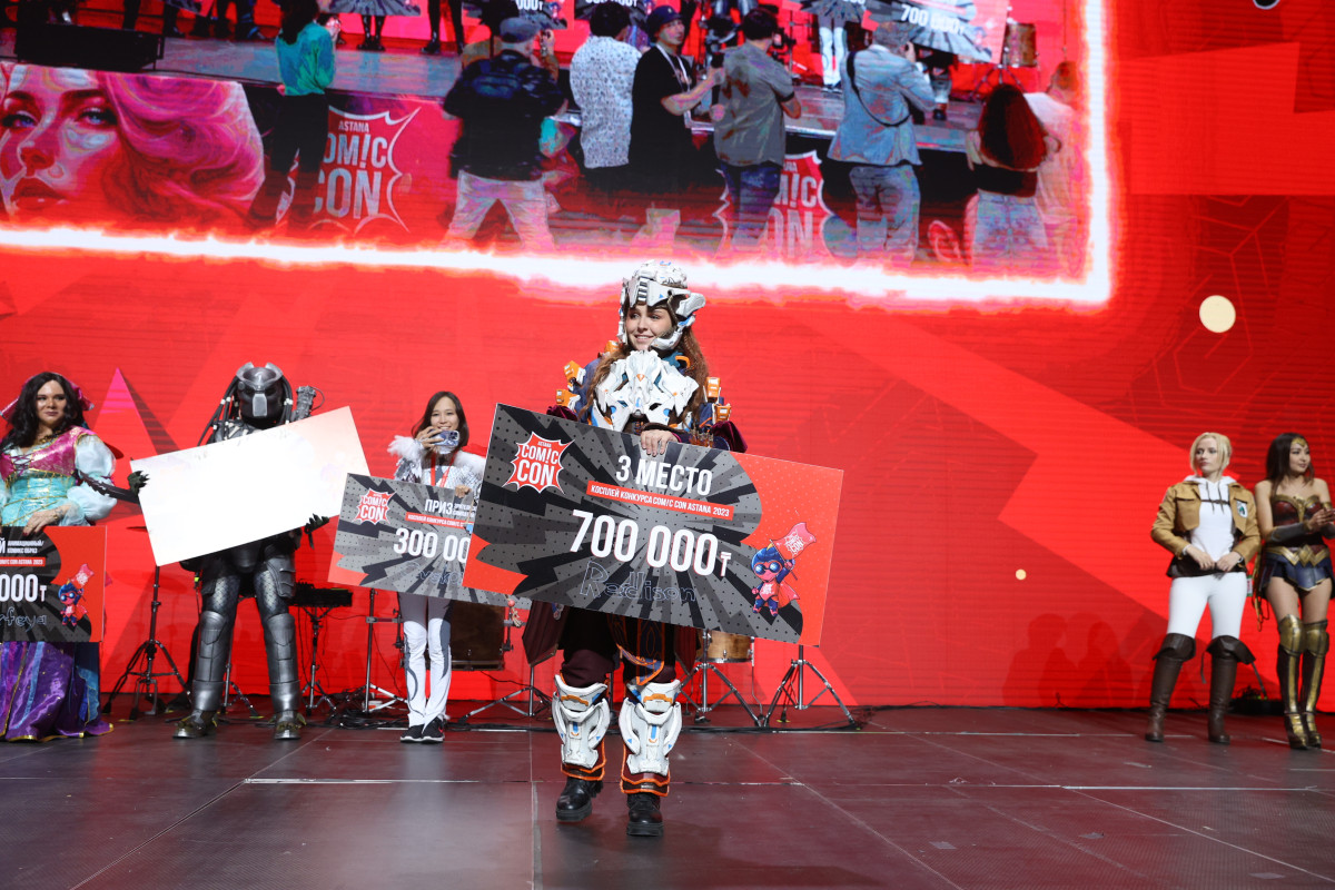 Best cosplay at international Comic Con Astana received 3.5 million tenge