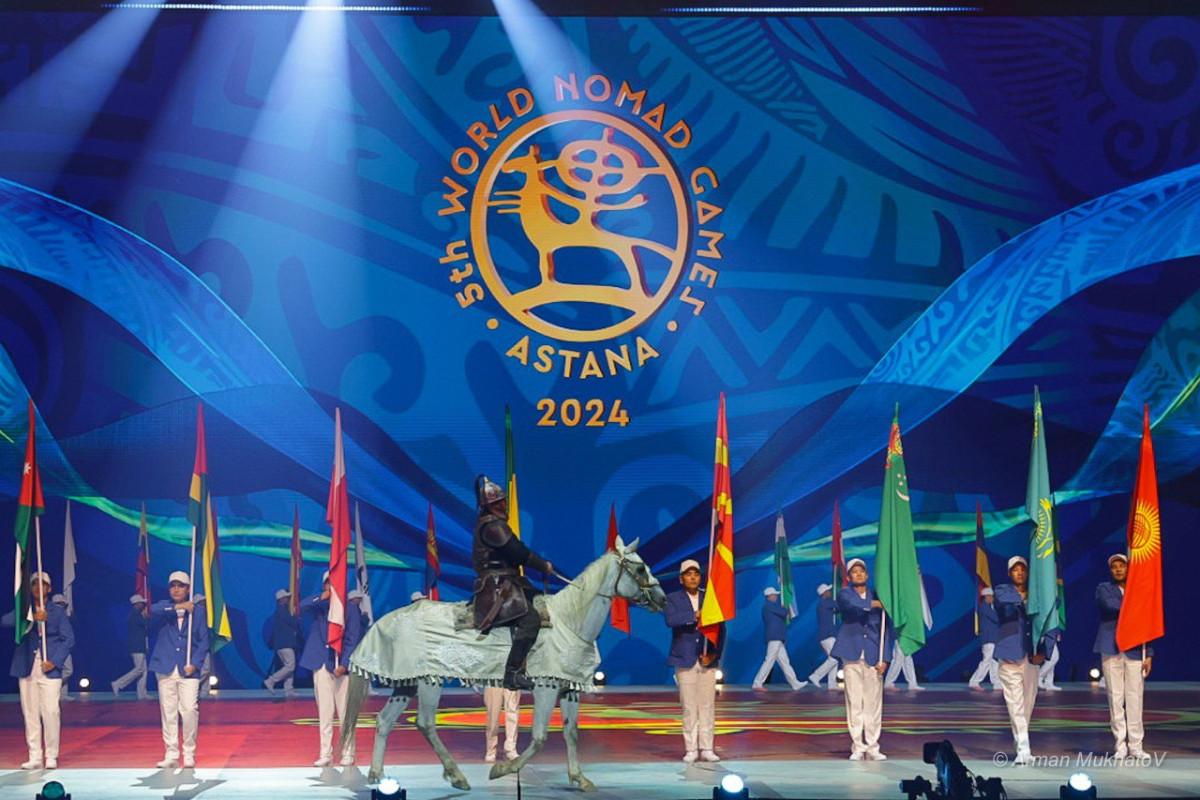 Kazakh President declares V World Nomad Games open