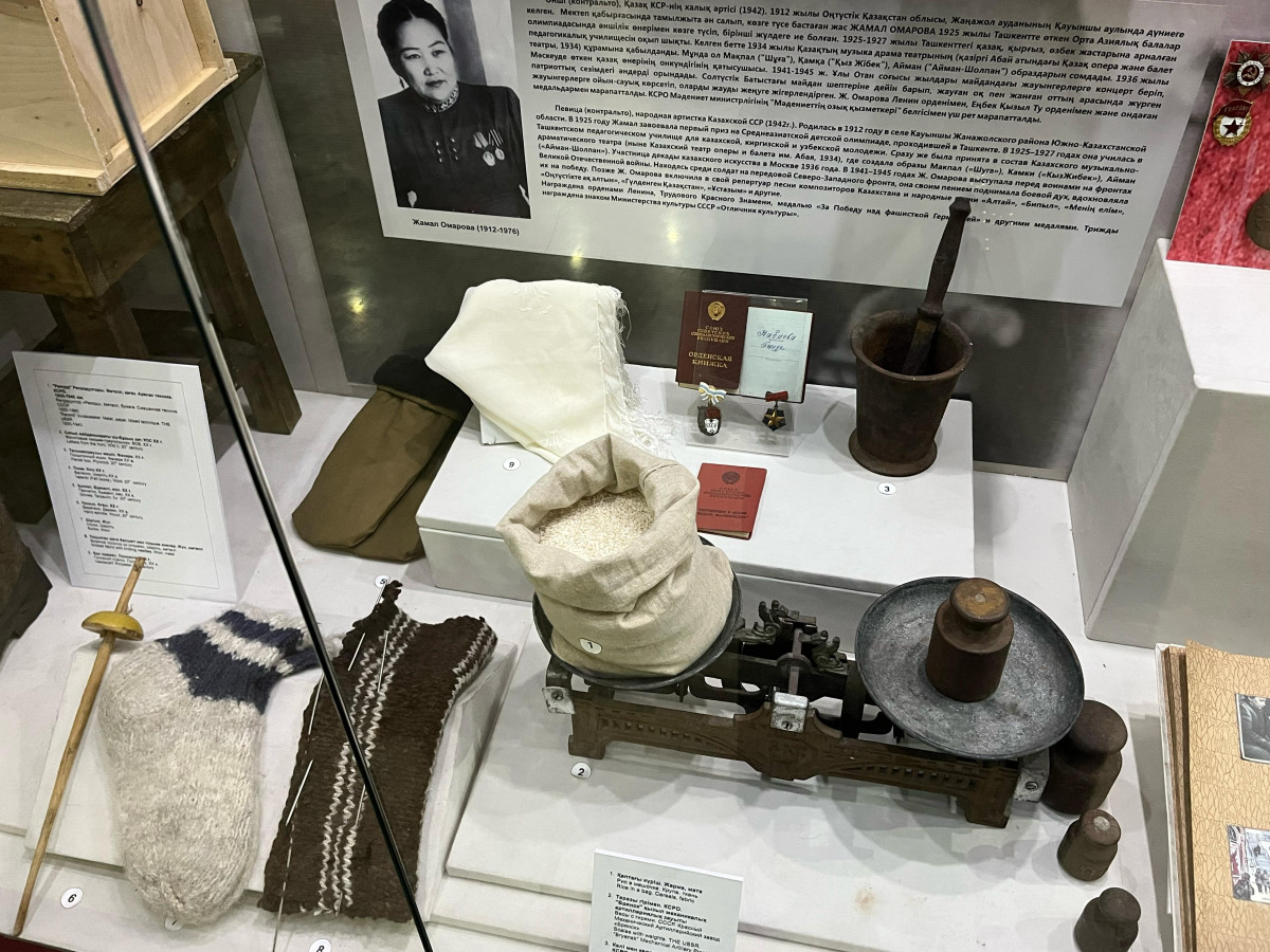 Фоторепортаж: соғыс жылдарынан жеткен жәдігерлер