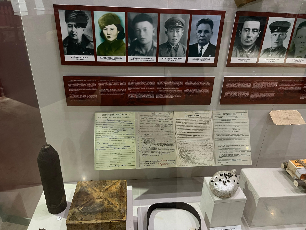 Фоторепортаж: соғыс жылдарынан жеткен жәдігерлер