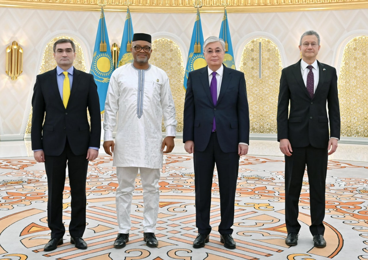 Президент Казахстана принял верительные грамоты у послов ряда стран