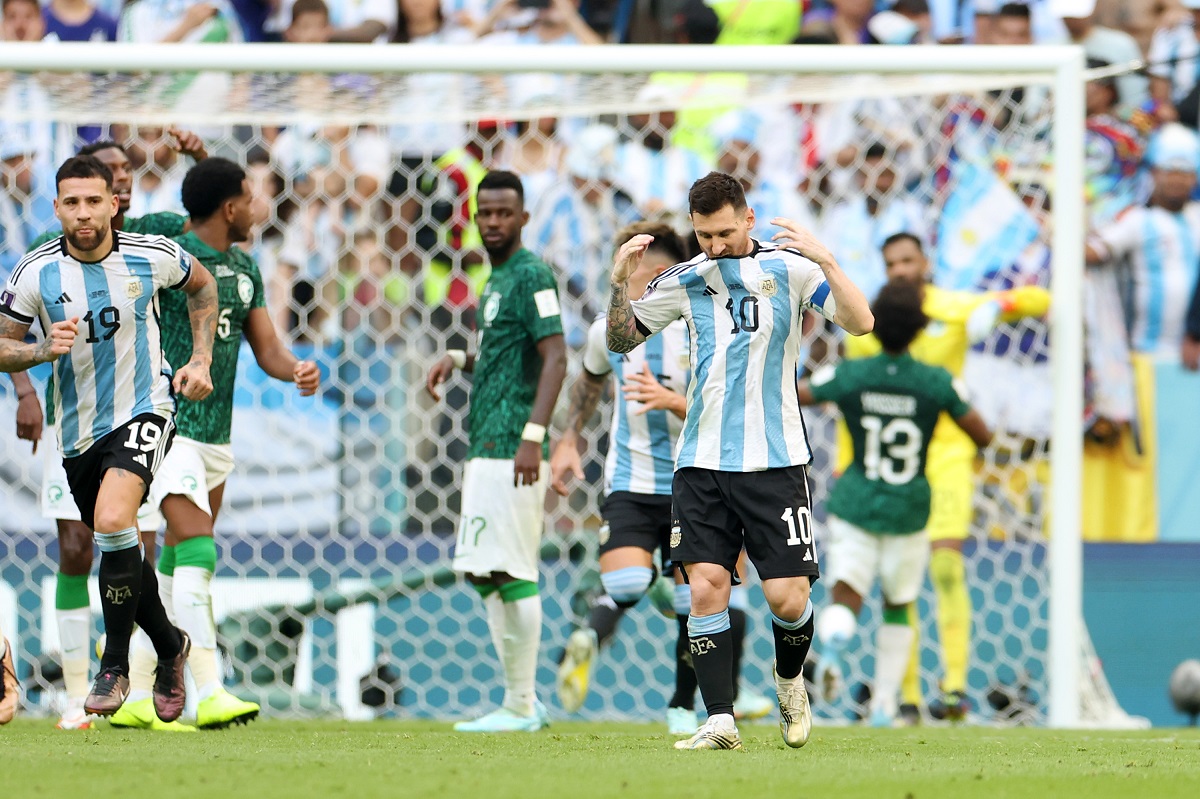 Аргентина проиграла Саудовской Аравии на ЧМ по футболу