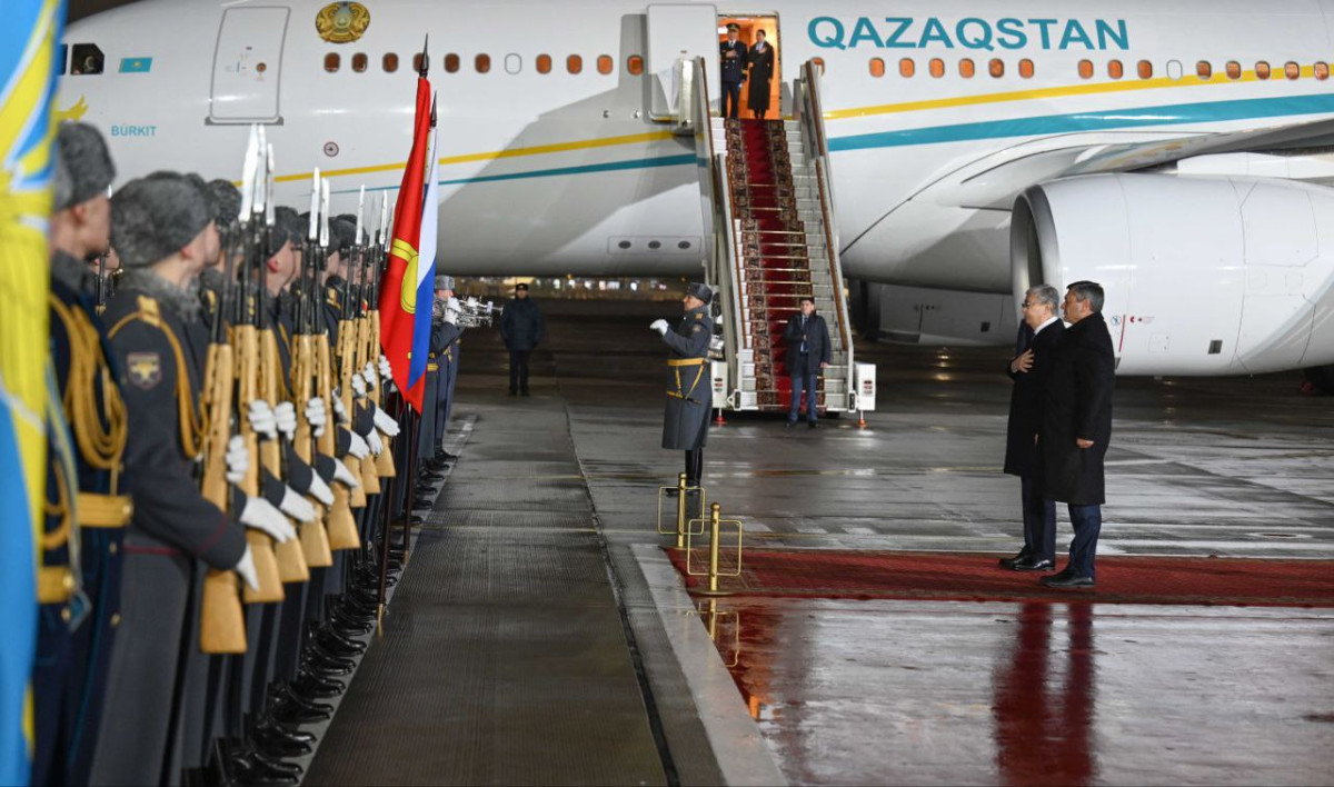 Президент Казахстана находится с официальным визитом в РФ