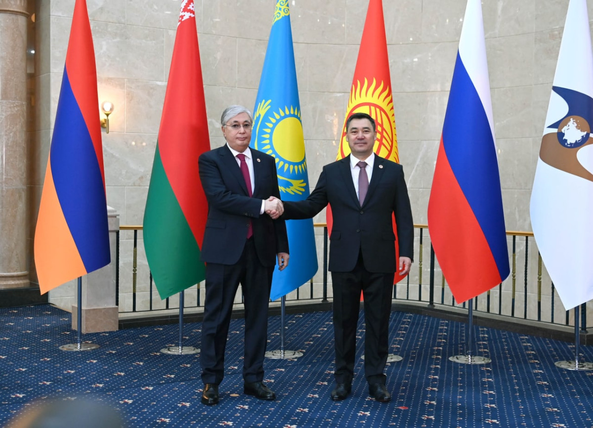 Встреча участников Высшего Евразийского экономического совета в Бишкеке