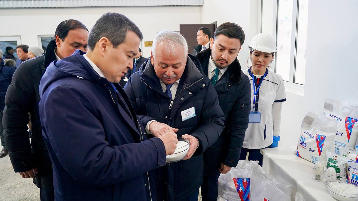 Премьер-министр посетил крупнейшие заводы Кызылординской области
