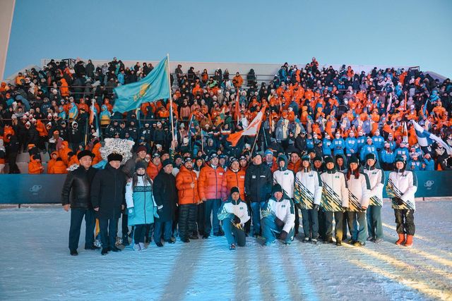 Открытие ЧМ по биатлону среди юниоров в Щучинске