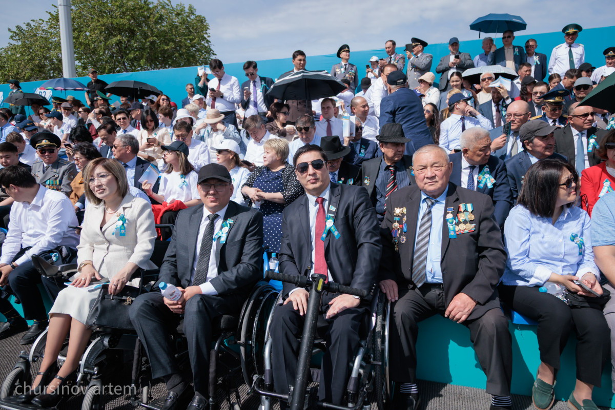 Астанадағы әскери шеру ел рухын көтерді