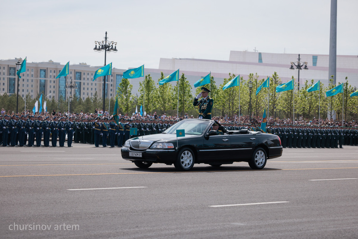 Астанадағы әскери шеру ел рухын көтерді