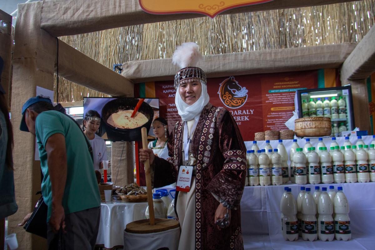 «BaiQymyz» ұлттық фестивалінде 30 тоннаға жуық қымыз ұсынылды