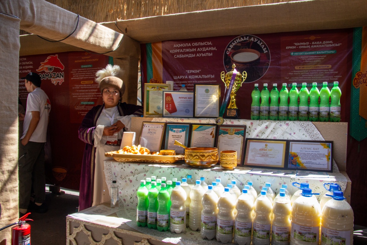 «BaiQymyz» ұлттық фестивалінде 30 тоннаға жуық қымыз ұсынылды