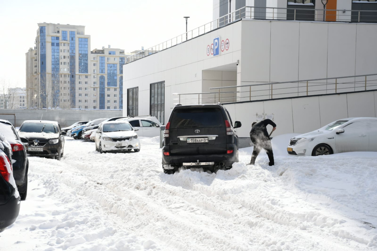Фоторепортаж: көктемде қарға оранған Астана