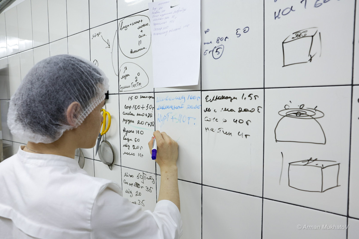 Айына жарты миллион теңге табатын жас шеф-кондитер құпиясымен бөлісті Айына жарты миллион теңге табатын жас шеф-кондитер құпиясымен бөлісті