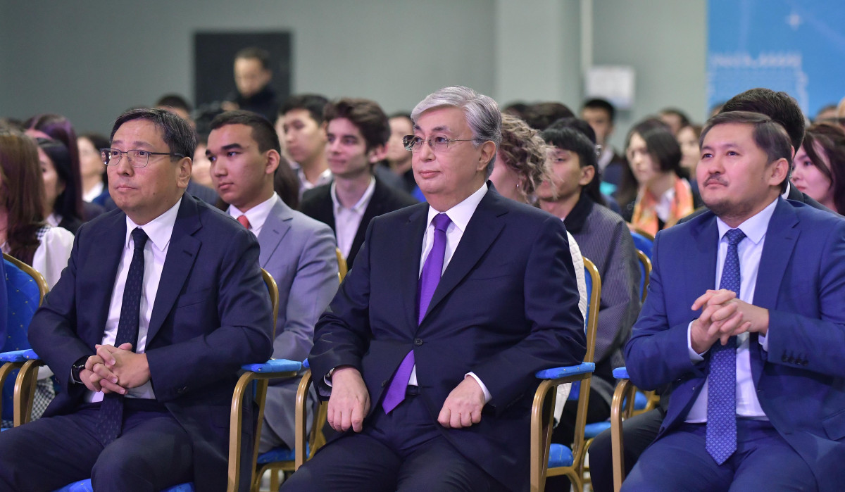 Токаев встретился со студентами и молодыми учеными Алматы