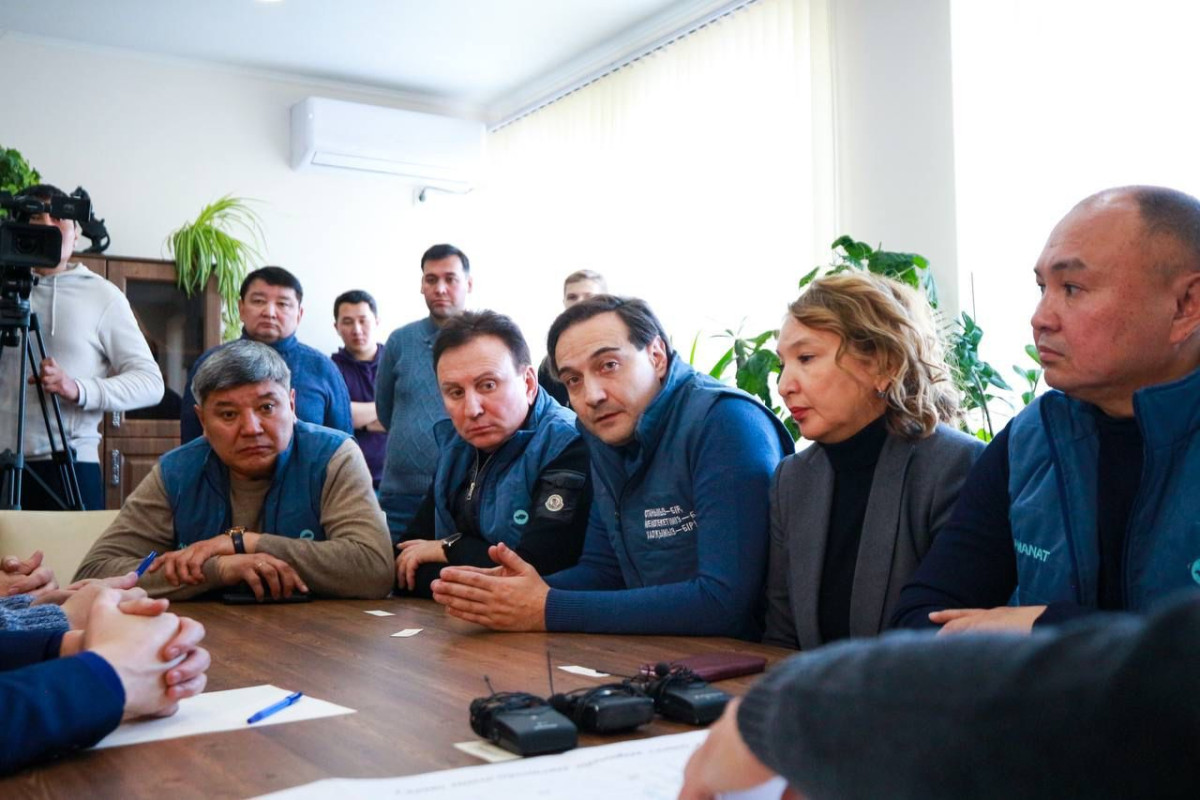 Члены партии «AMANAT» отправили гуманитарную помощь в Экибастуз