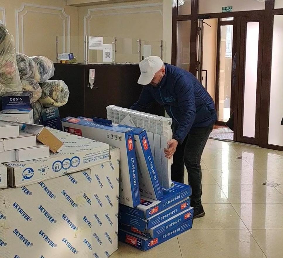 Аманатовцы продолжают отправлять гуманитарную помощь в Экибастуз