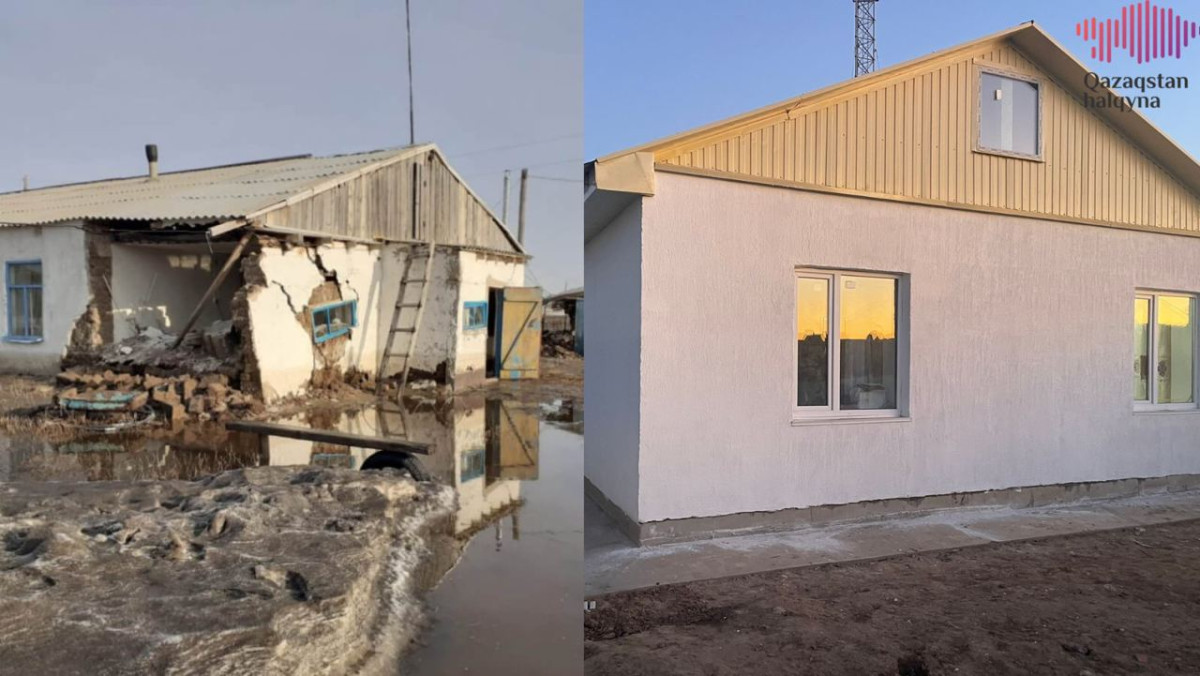 Пострадавшие от паводков в ЗКО сельчане заселились в новые дома