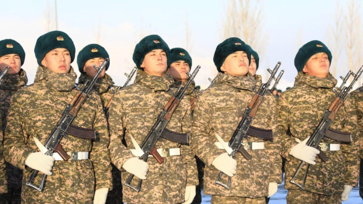 35 тысяч призывников пополнили ряды Вооруженных сил РК