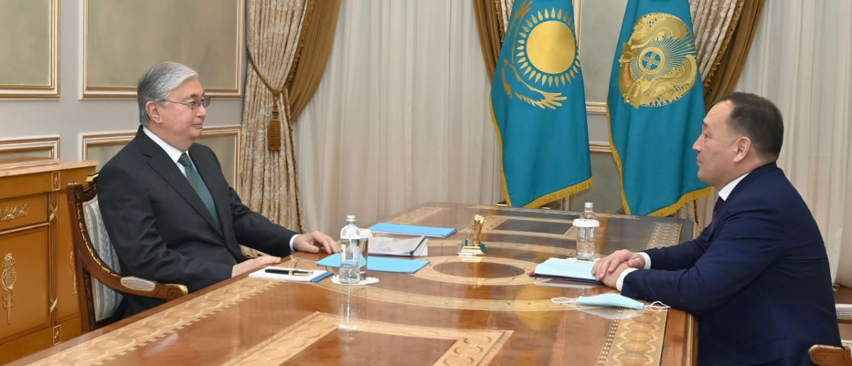 Президенту доложили о социально-экономическом развитии Актюбинской области