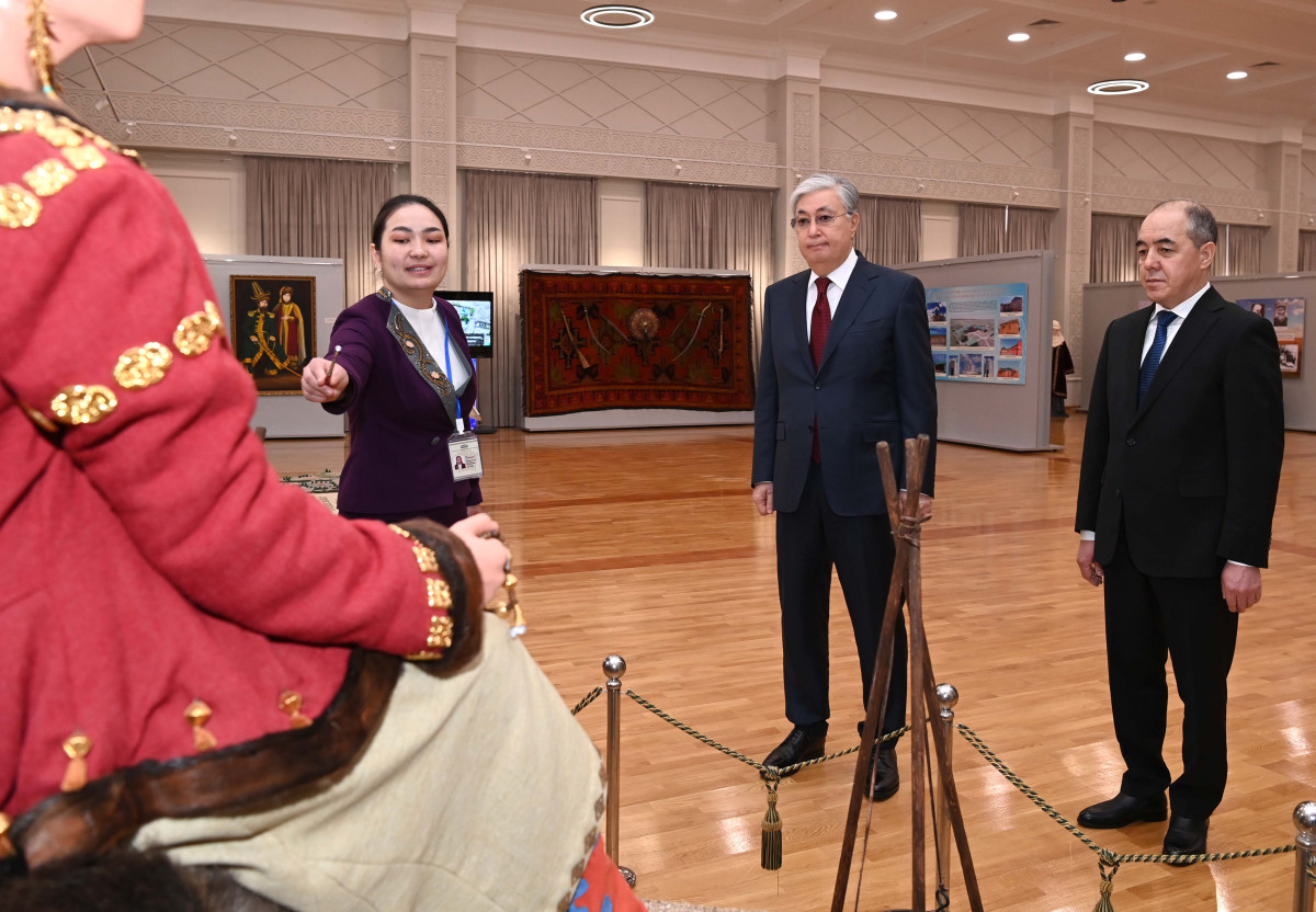 Президент посетил дворец искусств «Атамекен» в ЗКО