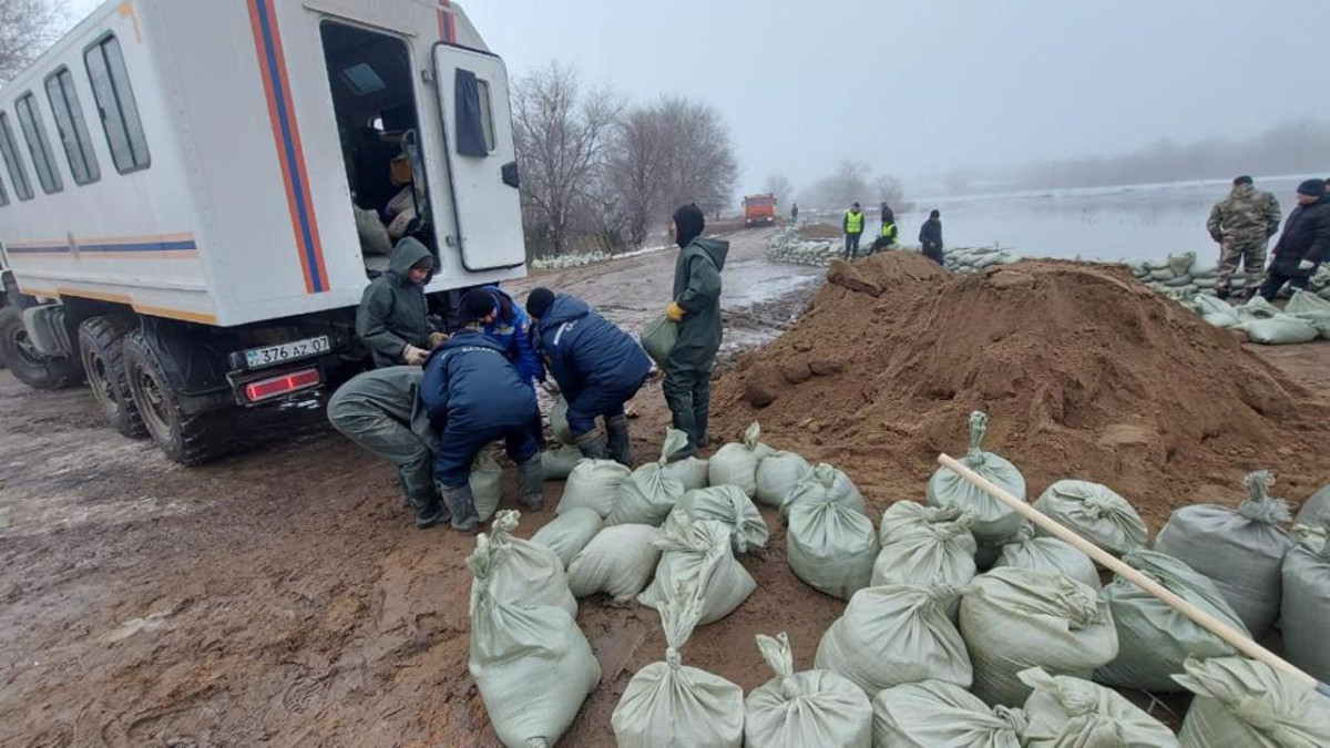 Более тысячи спасателей ликвидируют подтопления в двух регионах страны