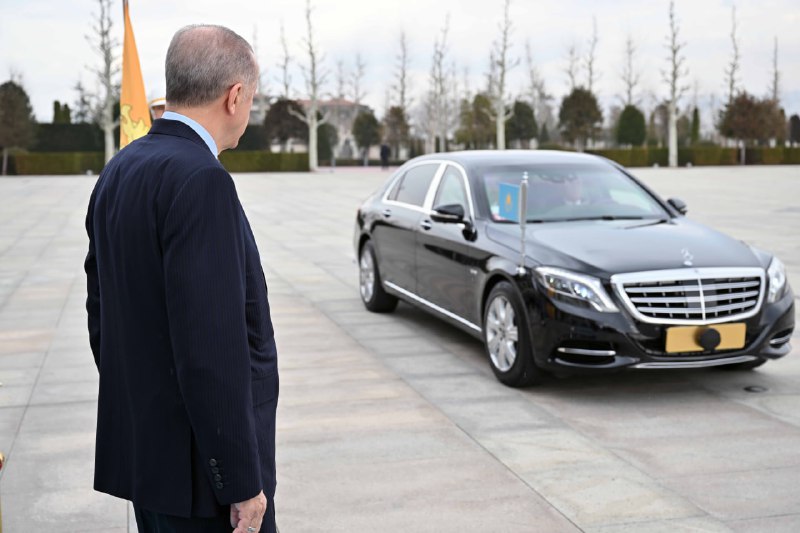 Президента Казахстана встретил Глава Турции в резиденции «Кулие»