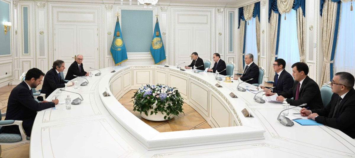 Строительство АЭС в Казахстане обсудил Президент с Гендиректором МАГАТЭ