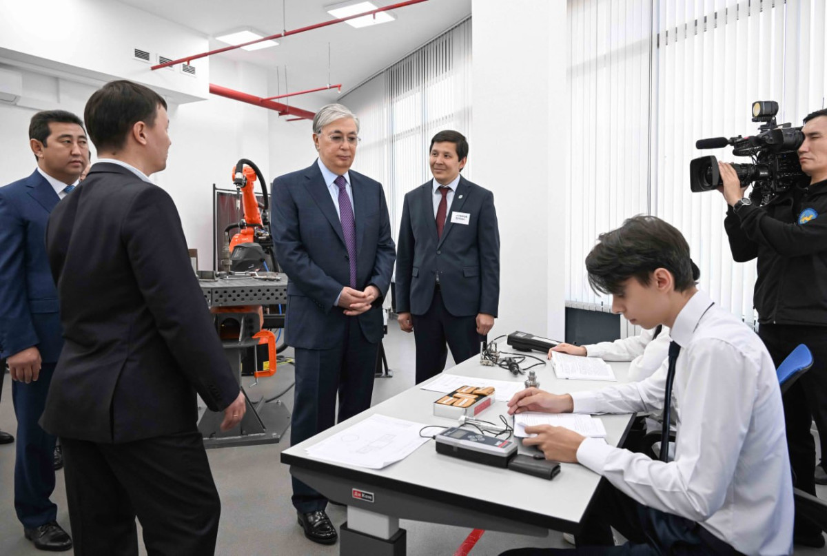 Президент посетил Северо-Казахстанский университет имени Манаша Козыбаева