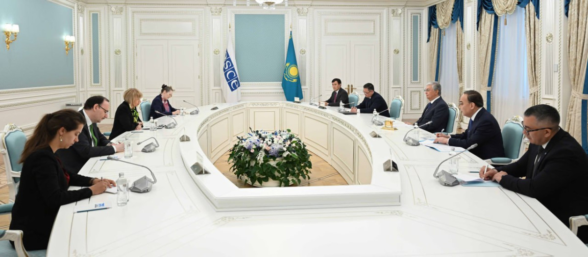 Токаев: для Казахстана сотрудничество с ОБСЕ является приоритетом