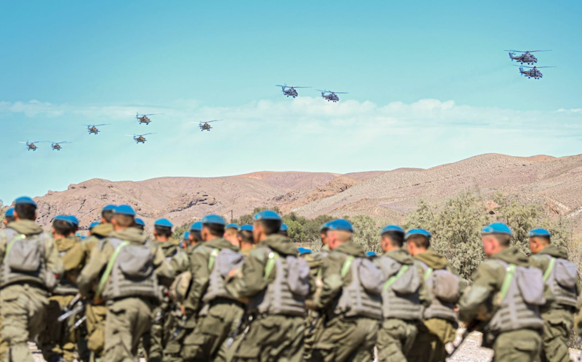 Токаев посетил стратегические командно-штабные военные учения «Батыл тойтарыс – 2023»