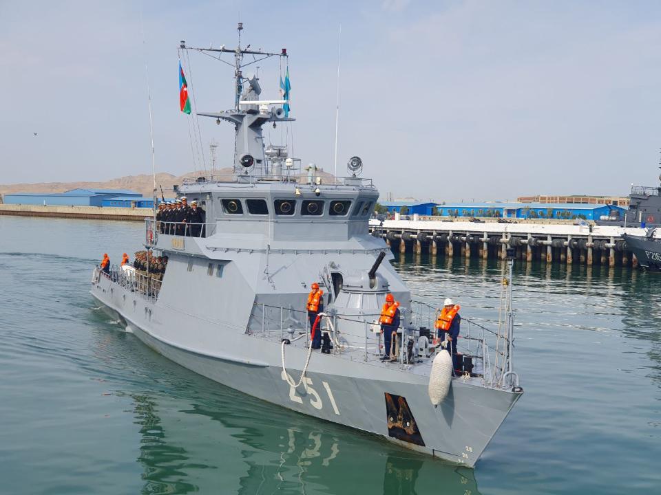 Казахстанско-азербайджанское военно-морское учение «Хазри-2023» пройдет на острове Боюк Зиря