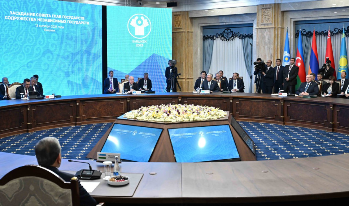 Токаев принял участие в заседание Совета глав государств – участников СНГ в расширенном составе