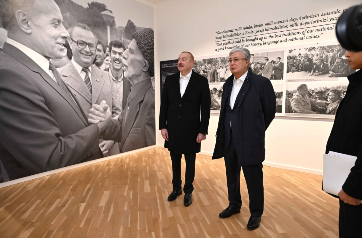 Токаев и  Алиев посетили город Шушу в Азербайджане