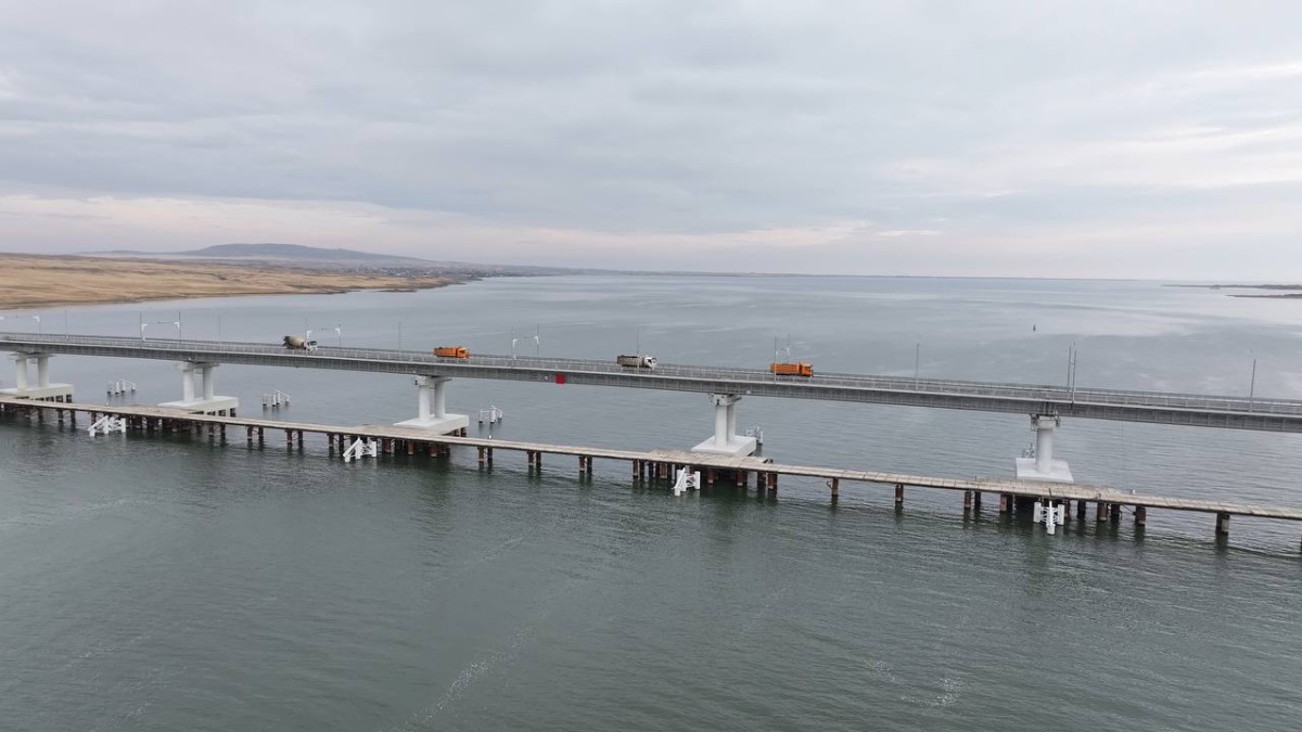 По поручению Президента на Бухтарминском водохранилище открыли самый длинный мост в стране