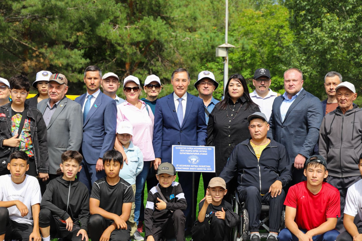В Астане открыли первую спортплощадку для людей с инвалидностью В Астане открыли первую спортплощадку для людей с инвалидностью
