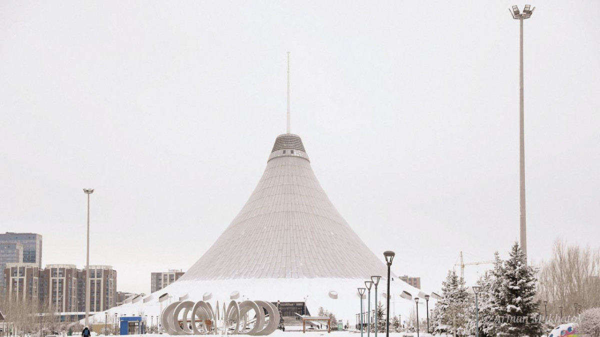 Астананың қысқы көріністері. Фоторепортаж