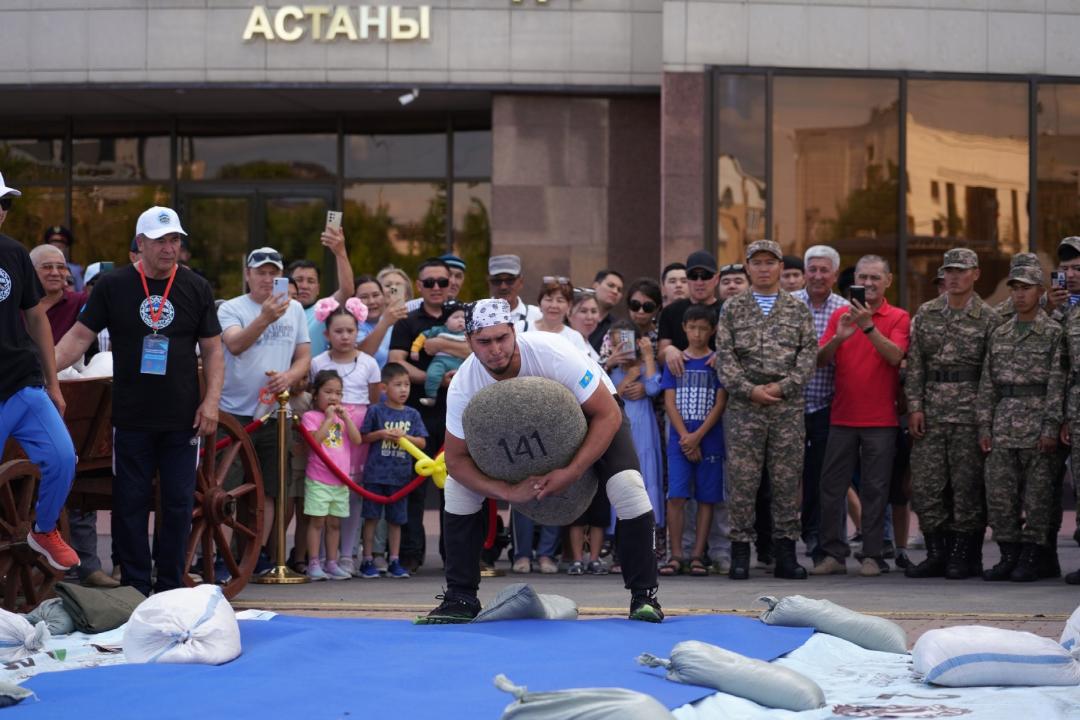 Елордада алғаш рет «Толағай» алыптар сайысы өтті Елордада алғаш рет «Толағай» алыптар сайысы өтті