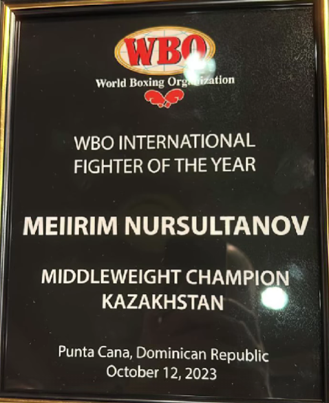 Қазақстандық боксшы WBO нұсқасы бойынша «Жылдың үздік боксшысы» атанды