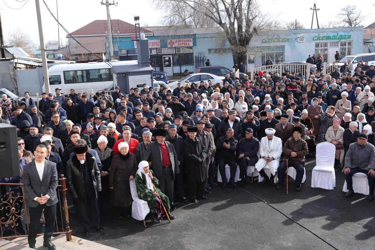 Алматы облысындағы мешітке Жақсылық Үшкемпіровтің есімі берілді