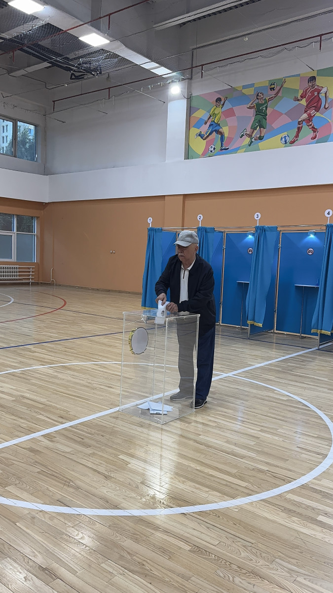 Диана Орынбасар / сайлау учаскесі