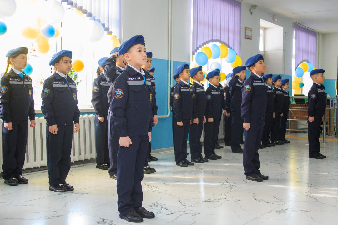 В Текели открылся кадетский класс юных спасателей