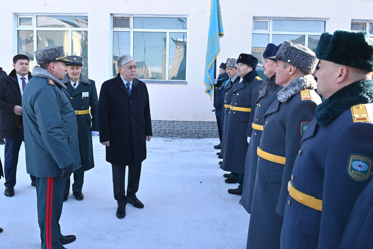 Глава государства посетил Академию гражданской защиты имени Малика Габдуллина