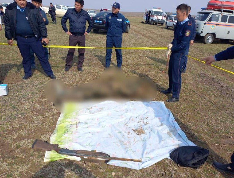 Тело пропавшего охотника нашли туркестанские полицейские