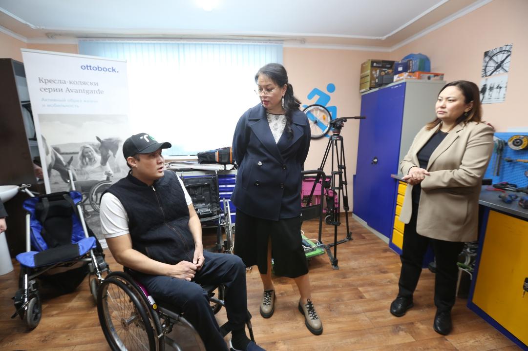 В Алматы открыли филиал центра поддержки лиц с инвалидностью