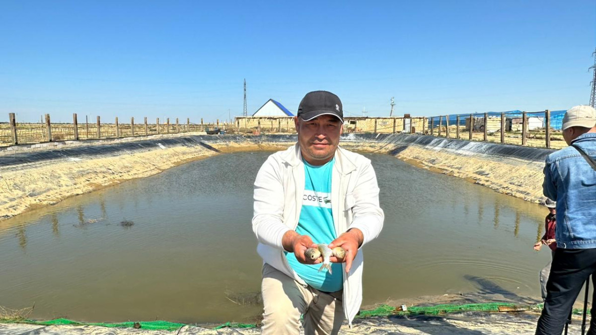 В Мангистау развивается рыбное производство